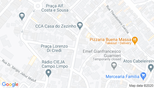 Mapa para Casa do Zezinho